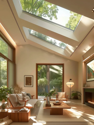 Giếng trời cho nhà hiện đại